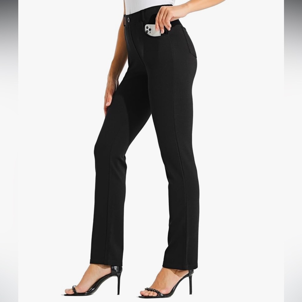 KARL LAGERFELD women’s Classic Black Trousers size 8 NWOT